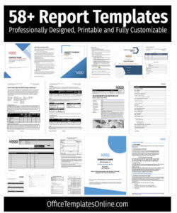 M S De Plantillas De Informes Imprimibles Gratuitas Para Ms Word