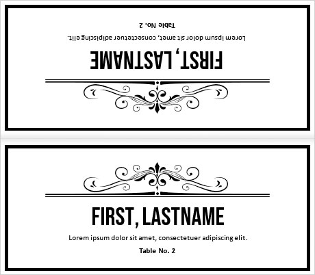 Plantilla de tarjeta de lugar de restaurante